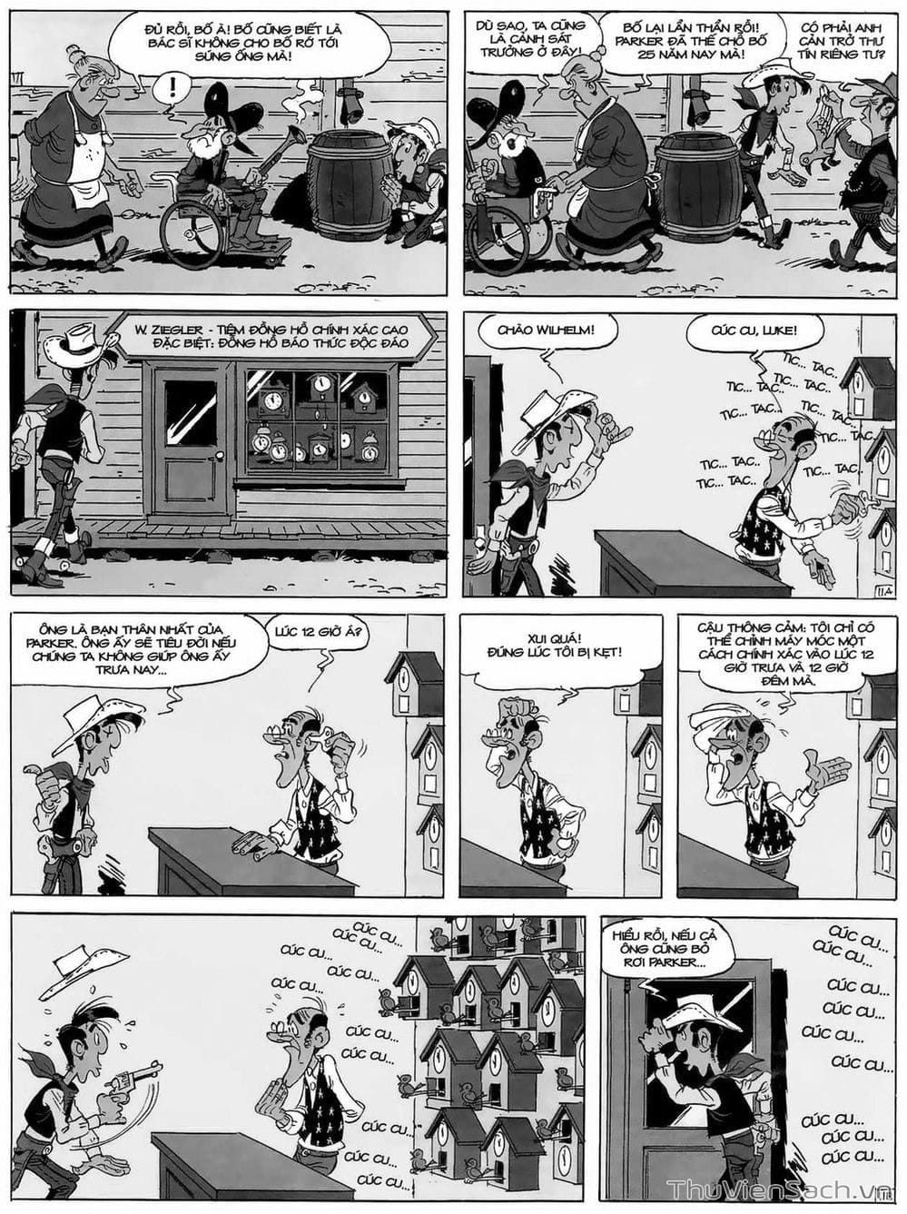 Truyện Tranh Cuộc Phiêu Lưu Kỳ Thú Của Lucky Luke trang 3