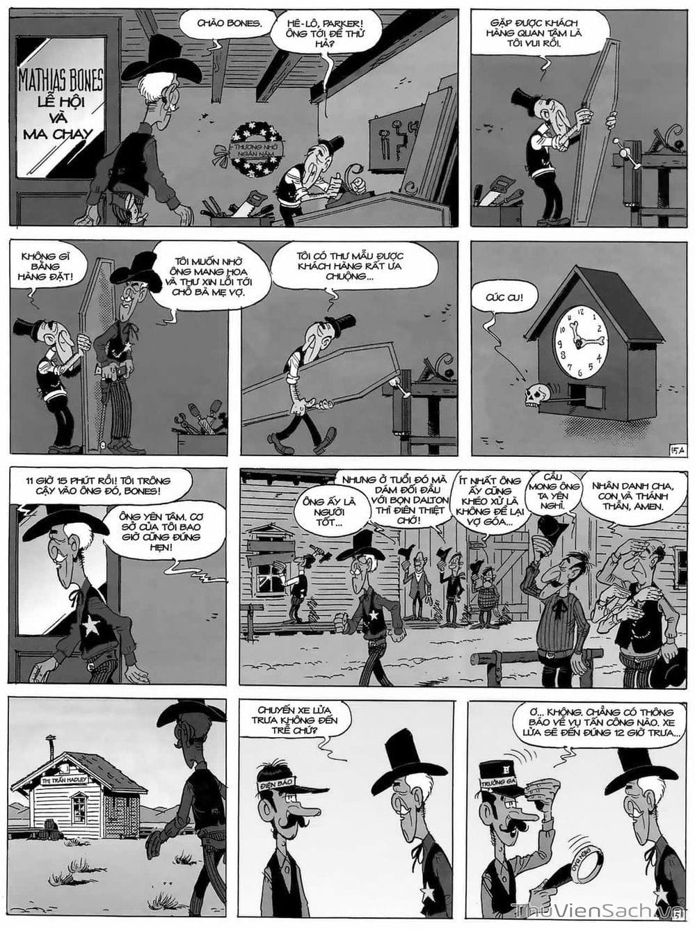 Truyện Tranh Cuộc Phiêu Lưu Kỳ Thú Của Lucky Luke trang 3