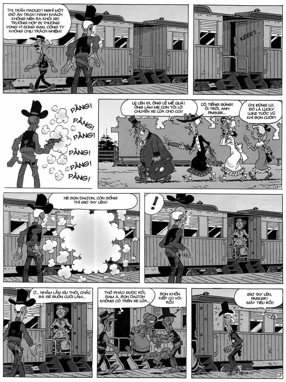 Truyện Tranh Cuộc Phiêu Lưu Kỳ Thú Của Lucky Luke trang 3