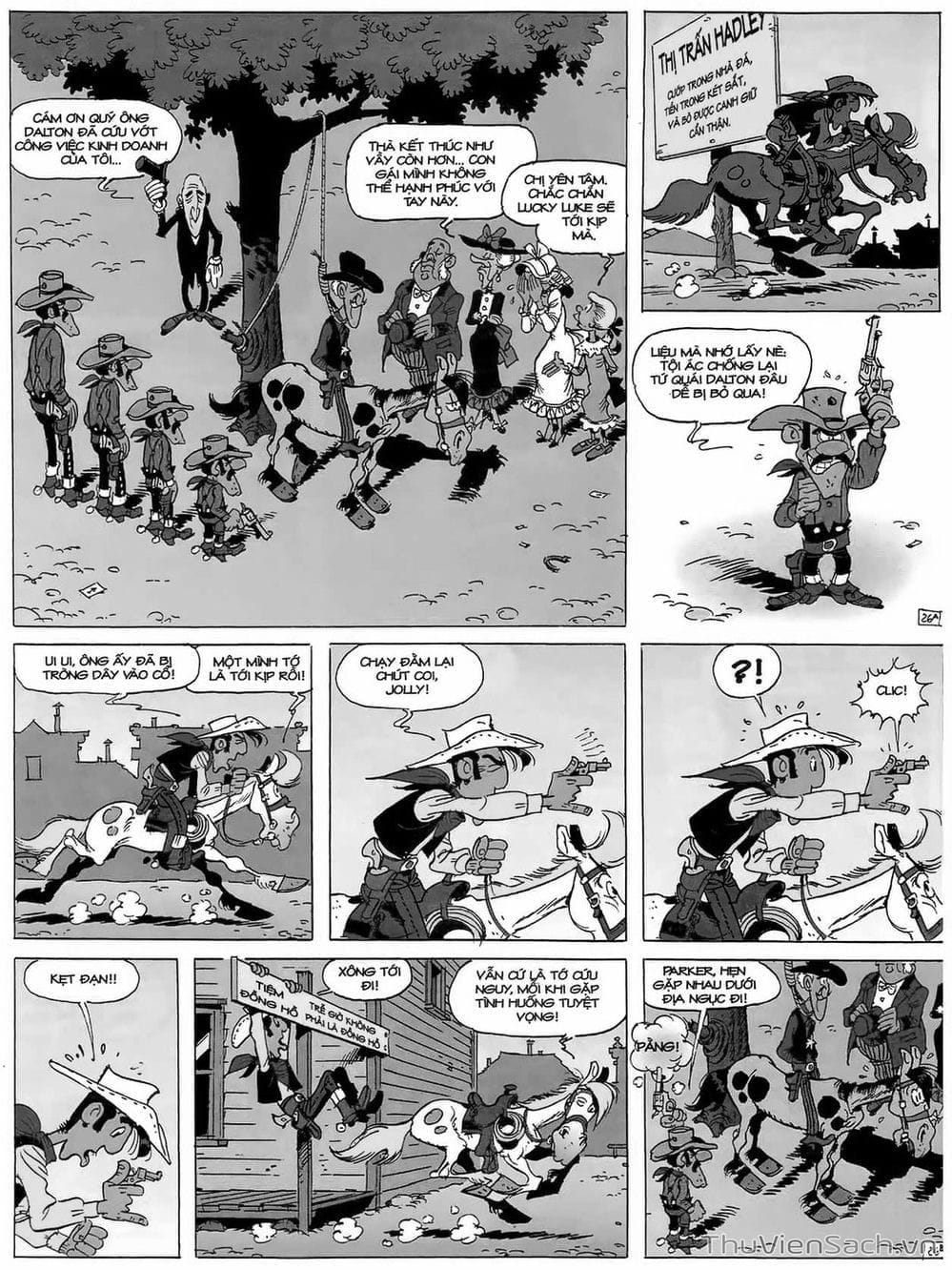 Truyện Tranh Cuộc Phiêu Lưu Kỳ Thú Của Lucky Luke trang 3