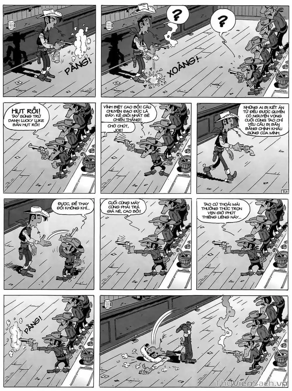 Truyện Tranh Cuộc Phiêu Lưu Kỳ Thú Của Lucky Luke trang 3