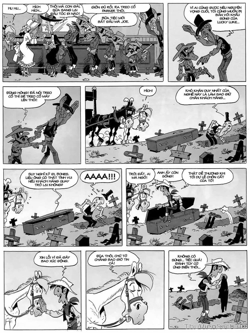 Truyện Tranh Cuộc Phiêu Lưu Kỳ Thú Của Lucky Luke trang 3