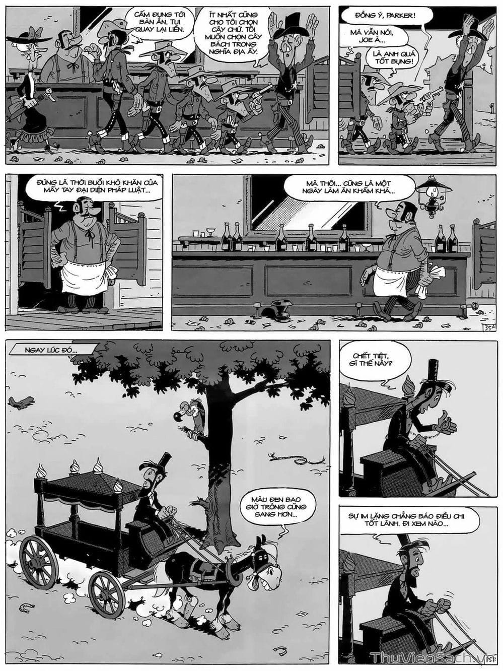 Truyện Tranh Cuộc Phiêu Lưu Kỳ Thú Của Lucky Luke trang 3