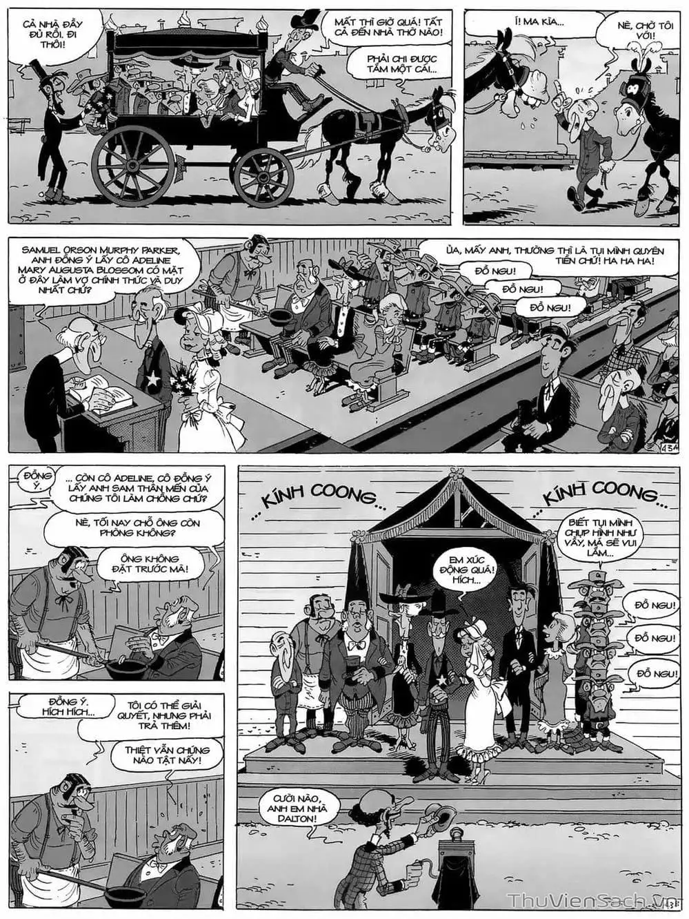 Truyện Tranh Cuộc Phiêu Lưu Kỳ Thú Của Lucky Luke trang 3