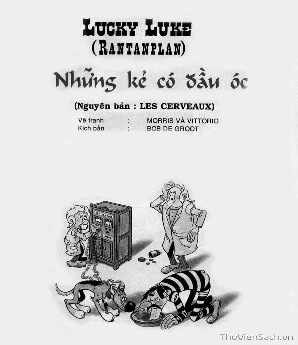 Truyện Tranh Cuộc Phiêu Lưu Kỳ Thú Của Lucky Luke trang 3