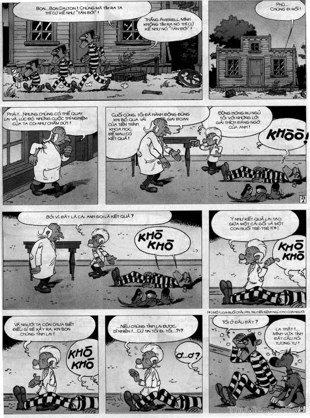 Truyện Tranh Cuộc Phiêu Lưu Kỳ Thú Của Lucky Luke trang 3