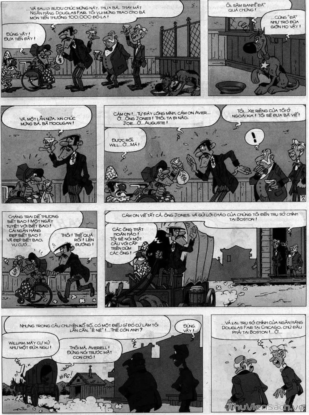 Truyện Tranh Cuộc Phiêu Lưu Kỳ Thú Của Lucky Luke trang 3