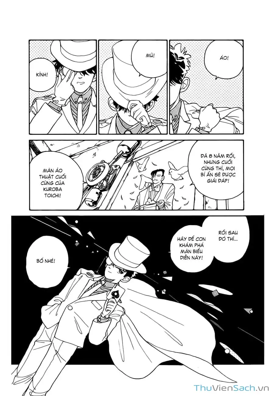 Truyện Tranh Siêu Đạo Chích Kid - Magic Kaito trang 4