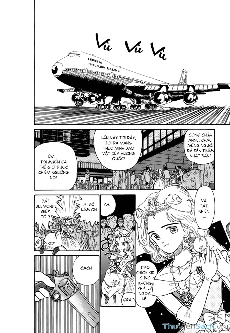 Truyện Tranh Siêu Đạo Chích Kid - Magic Kaito trang 4