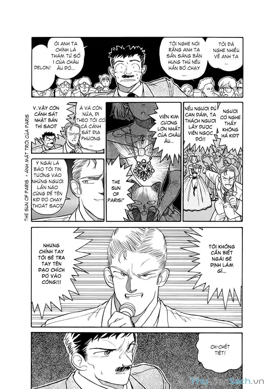 Truyện Tranh Siêu Đạo Chích Kid - Magic Kaito trang 4