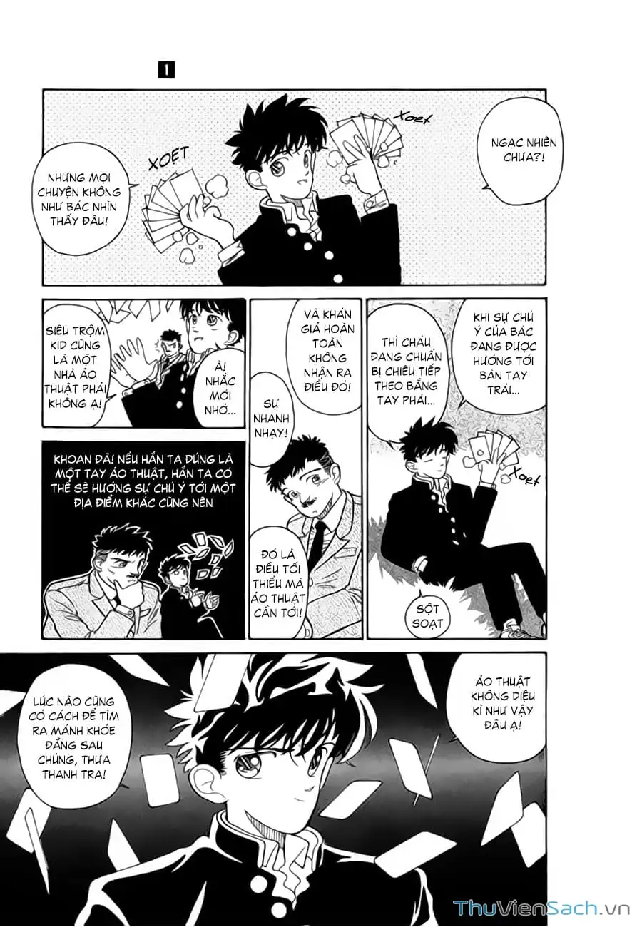 Truyện Tranh Siêu Đạo Chích Kid - Magic Kaito trang 4
