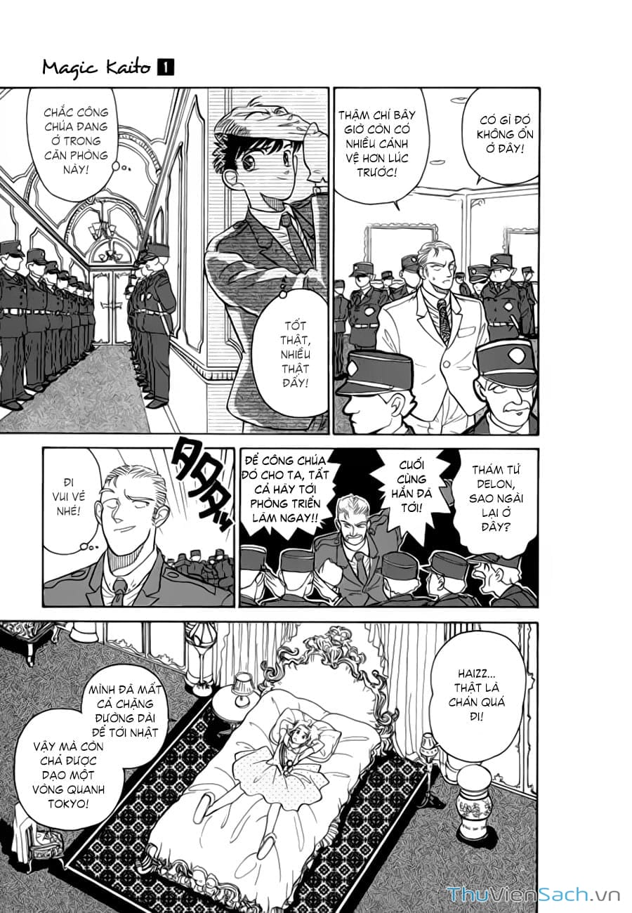 Truyện Tranh Siêu Đạo Chích Kid - Magic Kaito trang 4