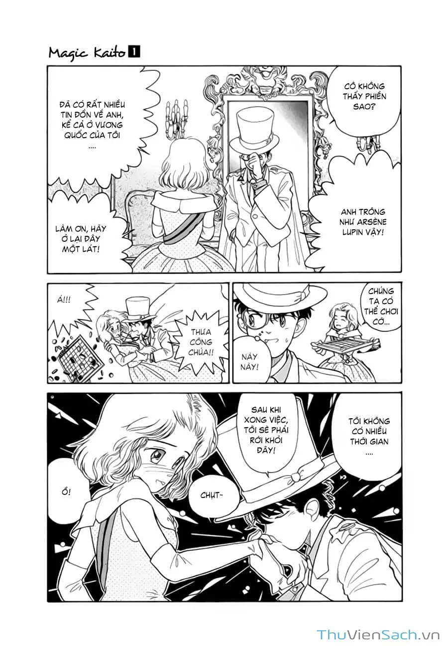 Truyện Tranh Siêu Đạo Chích Kid - Magic Kaito trang 4