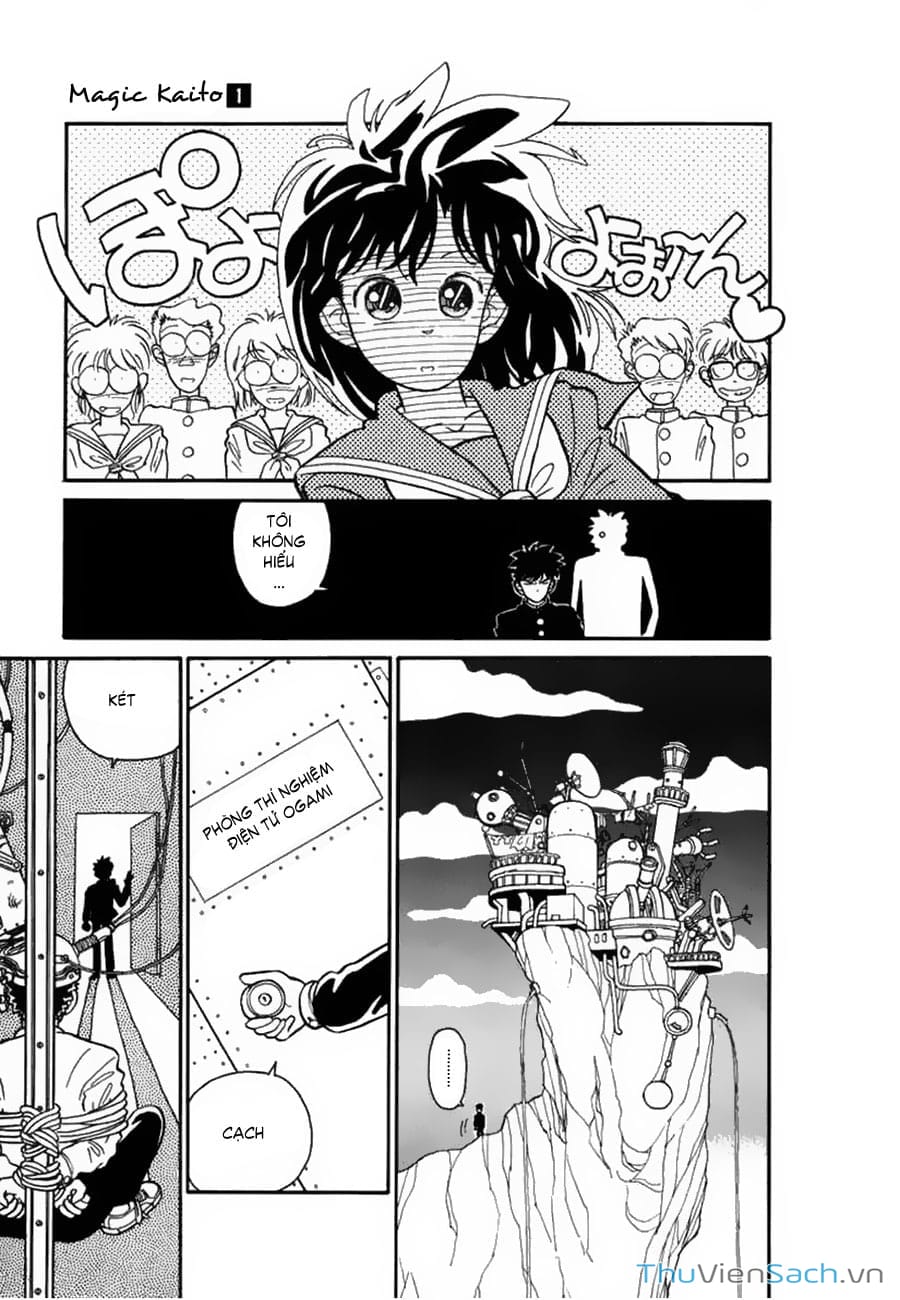 Truyện Tranh Siêu Đạo Chích Kid - Magic Kaito trang 4