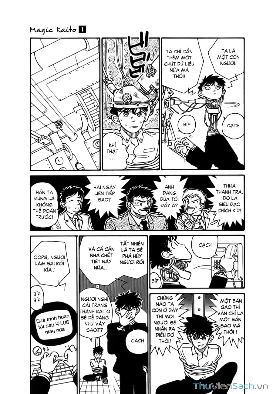 Truyện Tranh Siêu Đạo Chích Kid - Magic Kaito trang 4