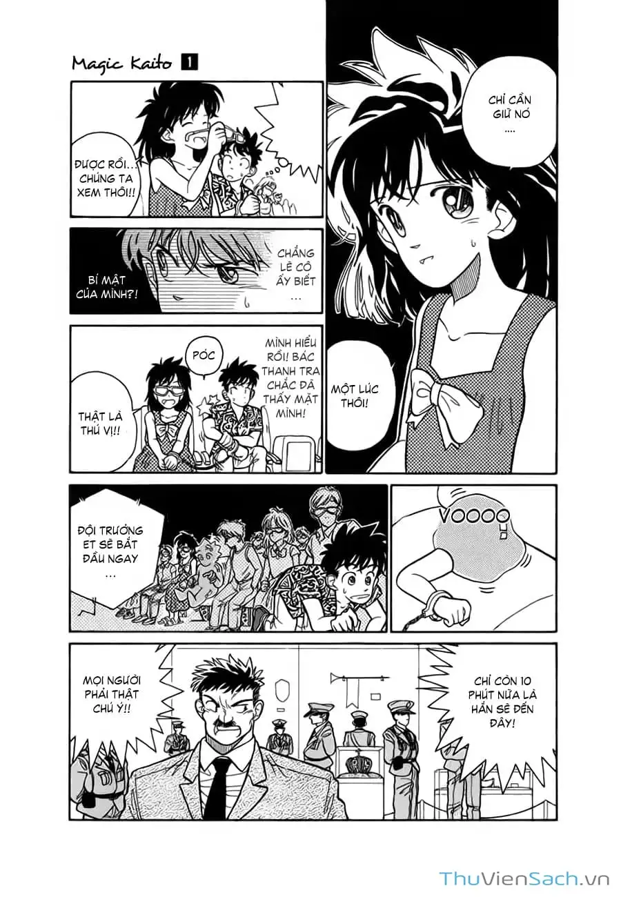 Truyện Tranh Siêu Đạo Chích Kid - Magic Kaito trang 4