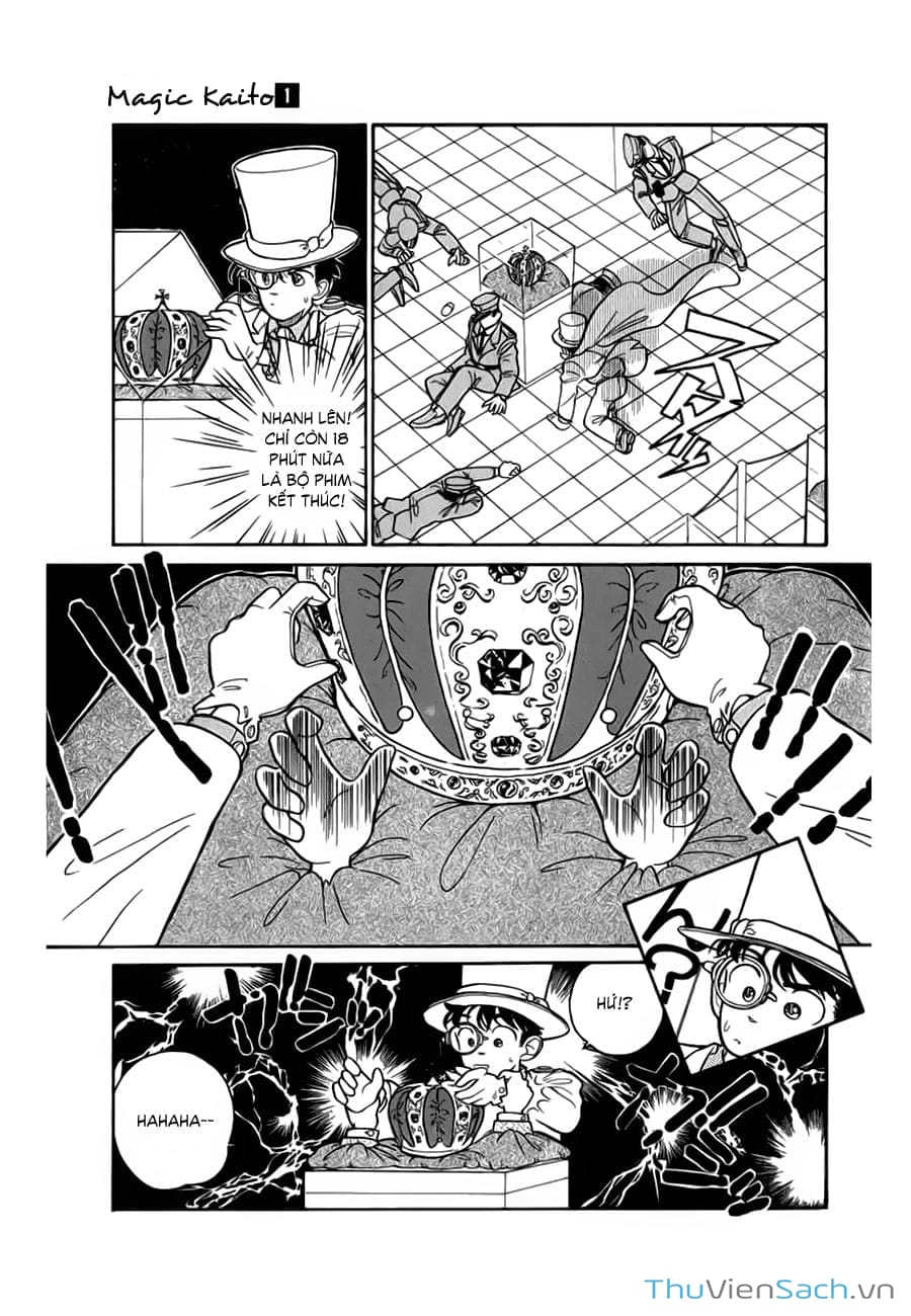 Truyện Tranh Siêu Đạo Chích Kid - Magic Kaito trang 4