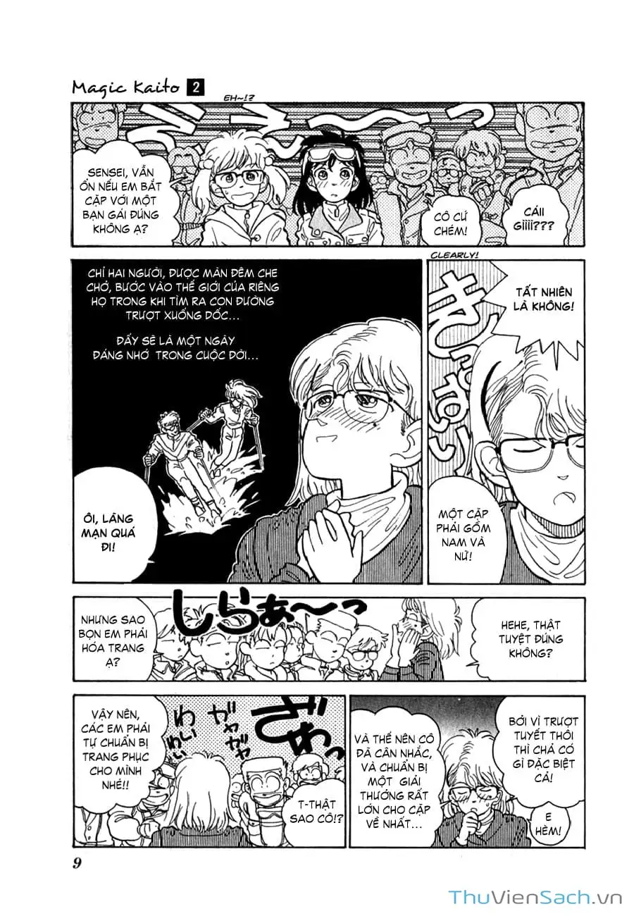 Truyện Tranh Siêu Đạo Chích Kid - Magic Kaito trang 4