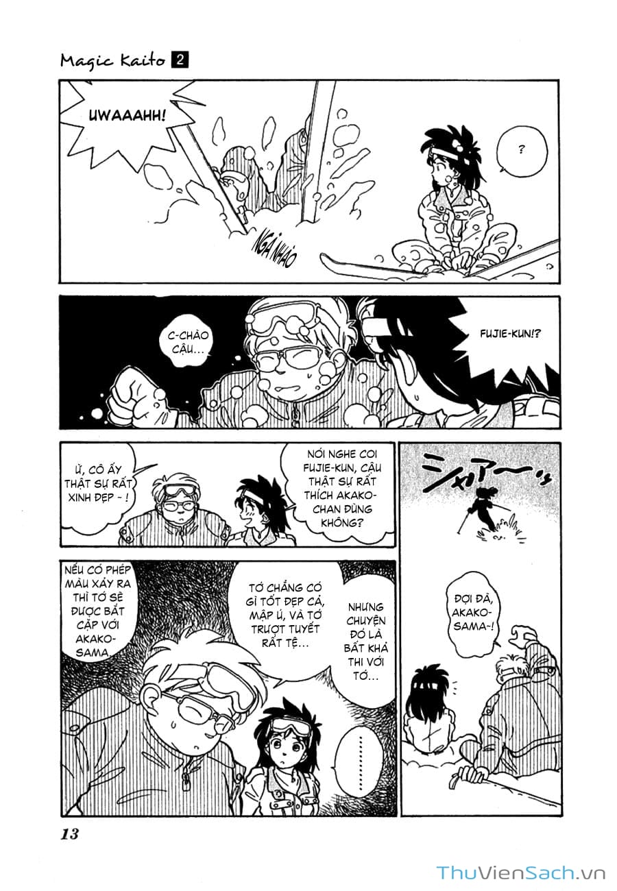 Truyện Tranh Siêu Đạo Chích Kid - Magic Kaito trang 4