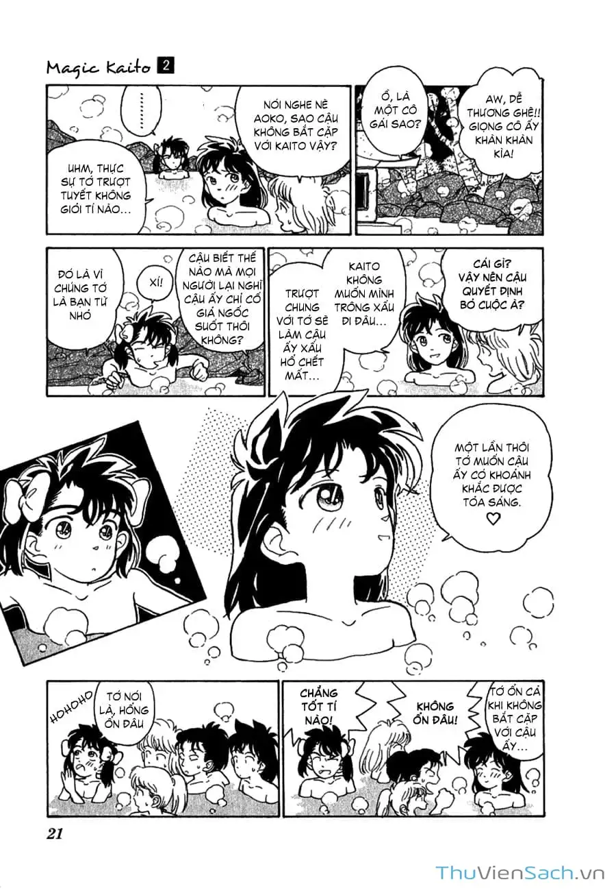 Truyện Tranh Siêu Đạo Chích Kid - Magic Kaito trang 4