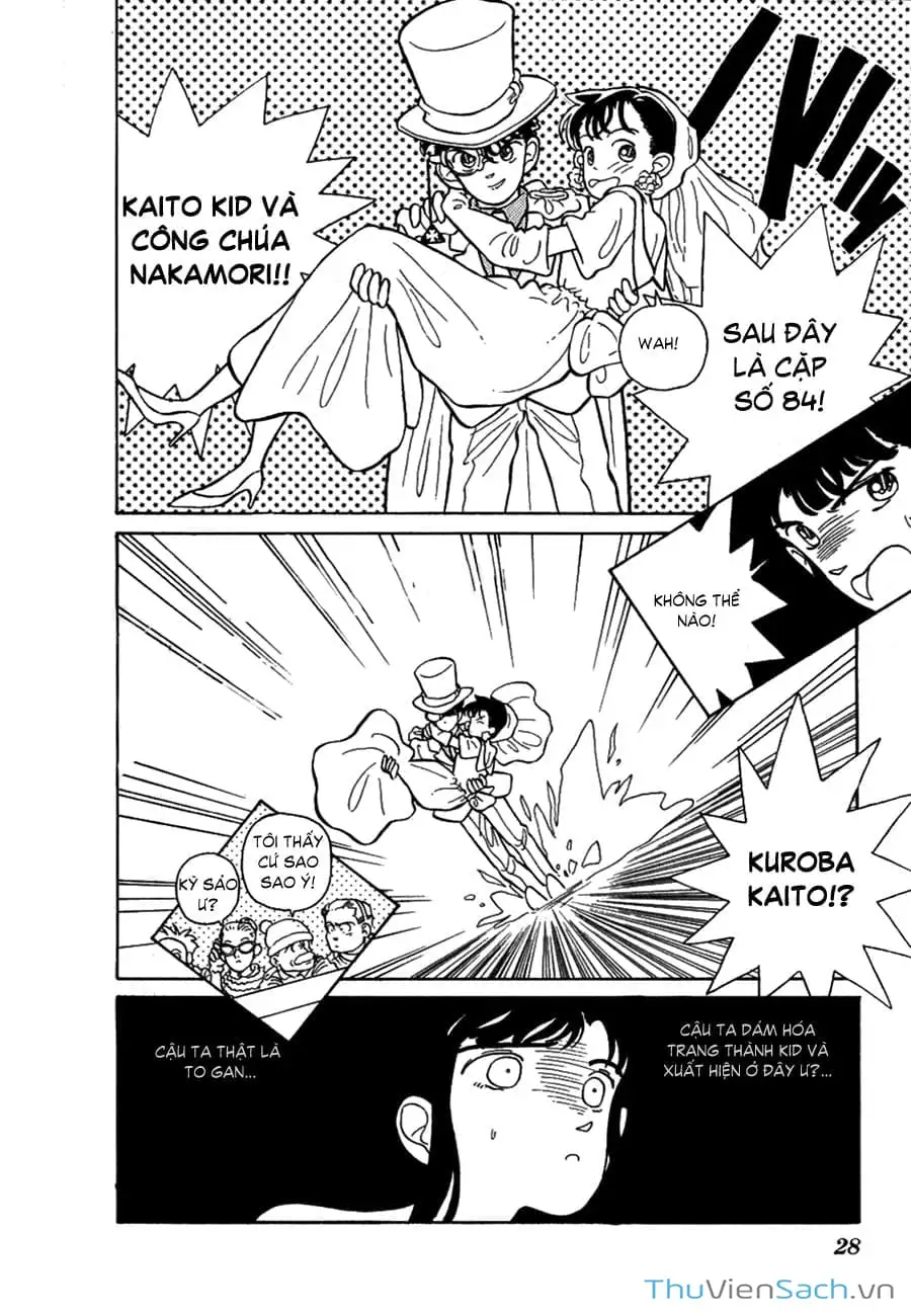 Truyện Tranh Siêu Đạo Chích Kid - Magic Kaito trang 4
