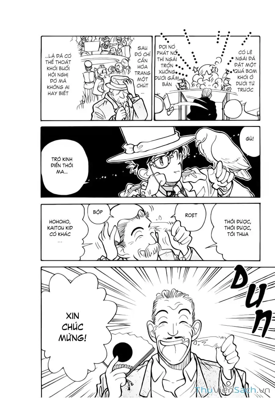Truyện Tranh Siêu Đạo Chích Kid - Magic Kaito trang 4
