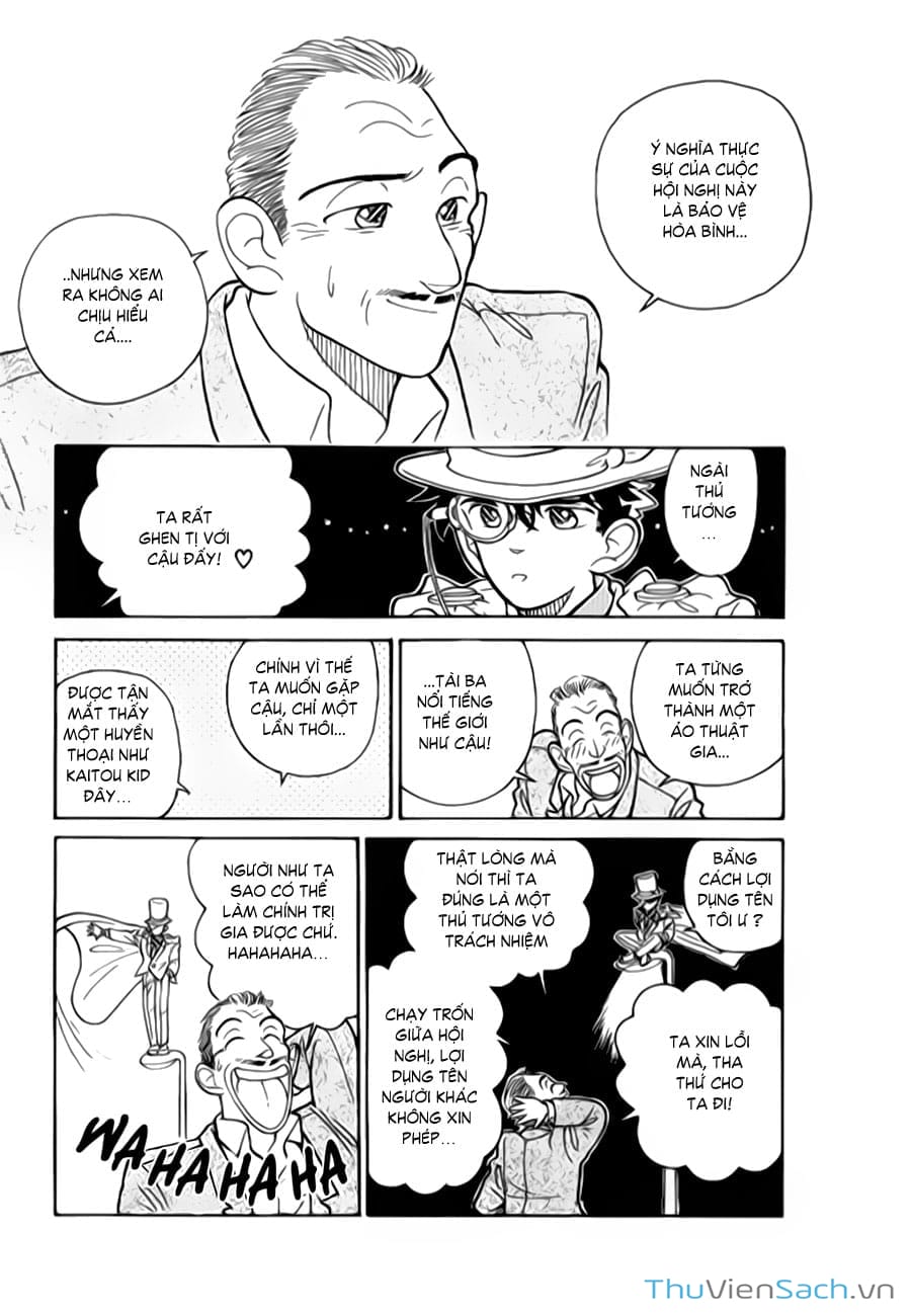 Truyện Tranh Siêu Đạo Chích Kid - Magic Kaito trang 4