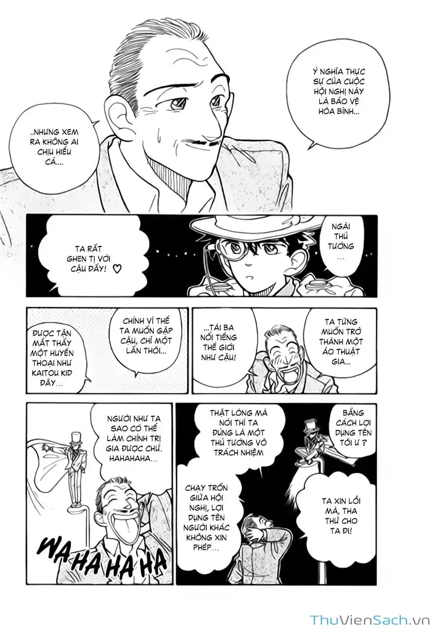 Truyện Tranh Siêu Đạo Chích Kid - Magic Kaito trang 4