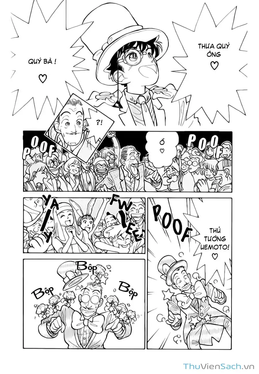 Truyện Tranh Siêu Đạo Chích Kid - Magic Kaito trang 4