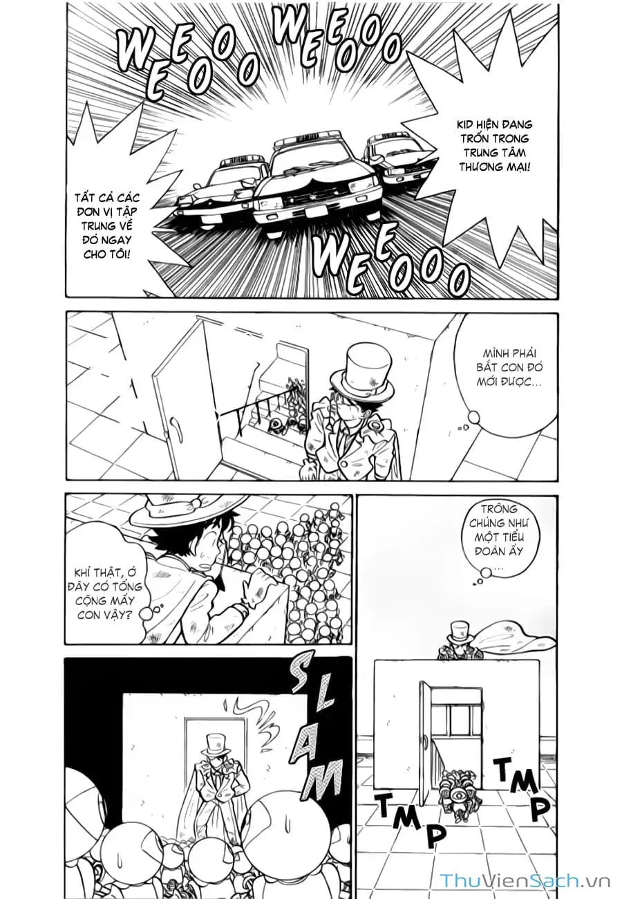 Truyện Tranh Siêu Đạo Chích Kid - Magic Kaito trang 4