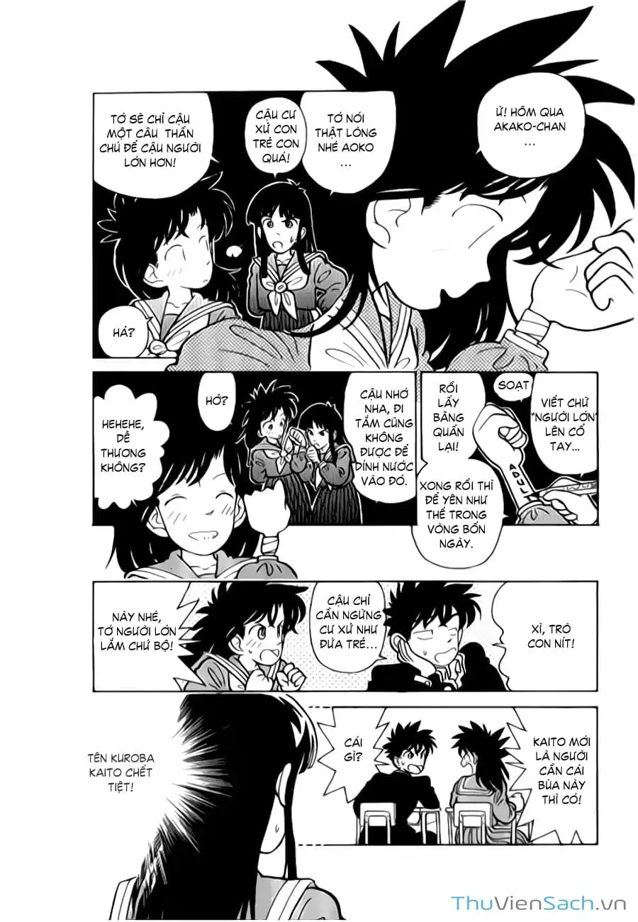 Truyện Tranh Siêu Đạo Chích Kid - Magic Kaito trang 4