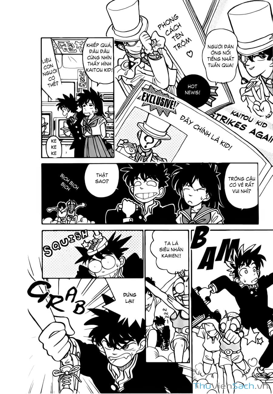 Truyện Tranh Siêu Đạo Chích Kid - Magic Kaito trang 4