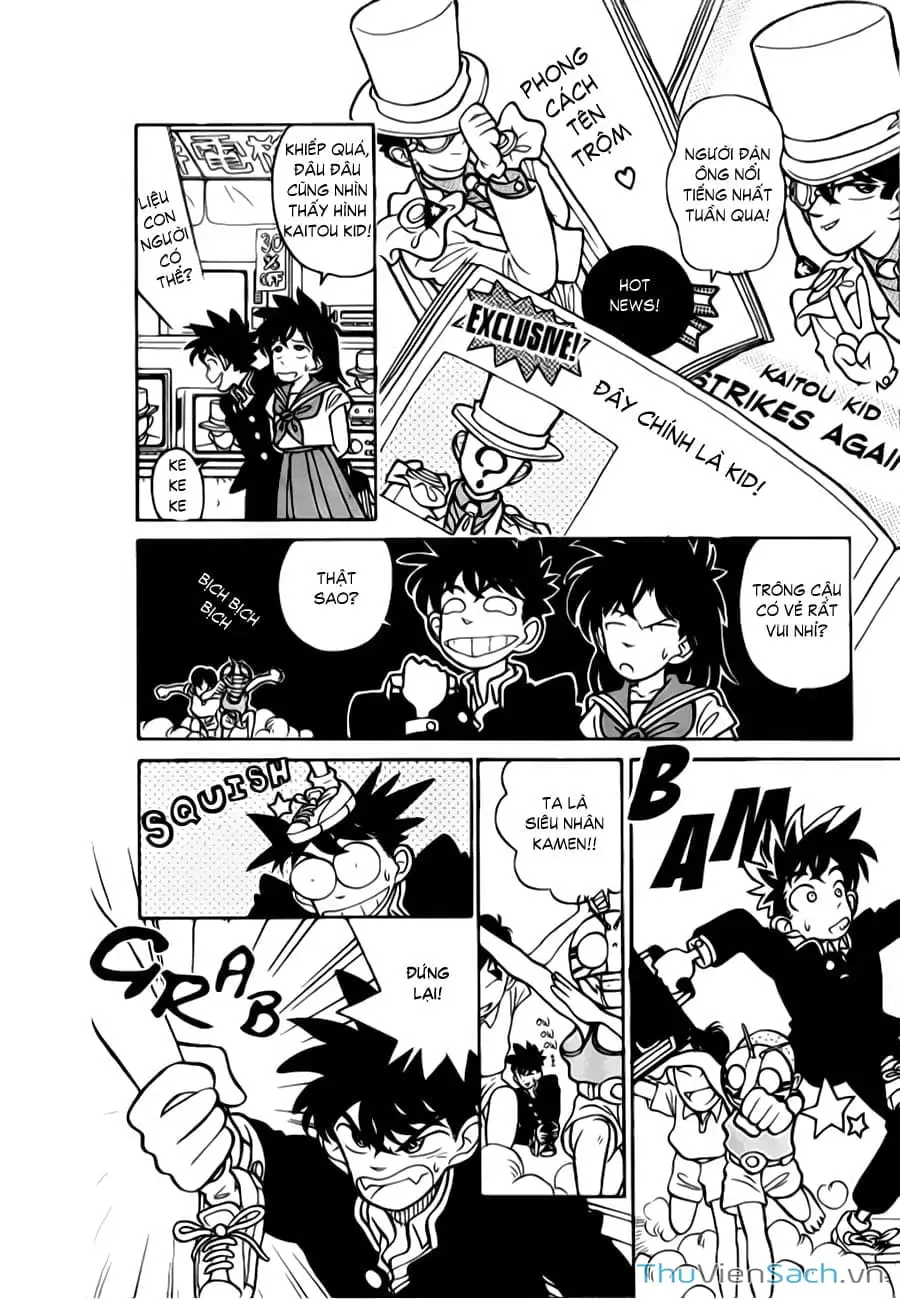 Truyện Tranh Siêu Đạo Chích Kid - Magic Kaito trang 4