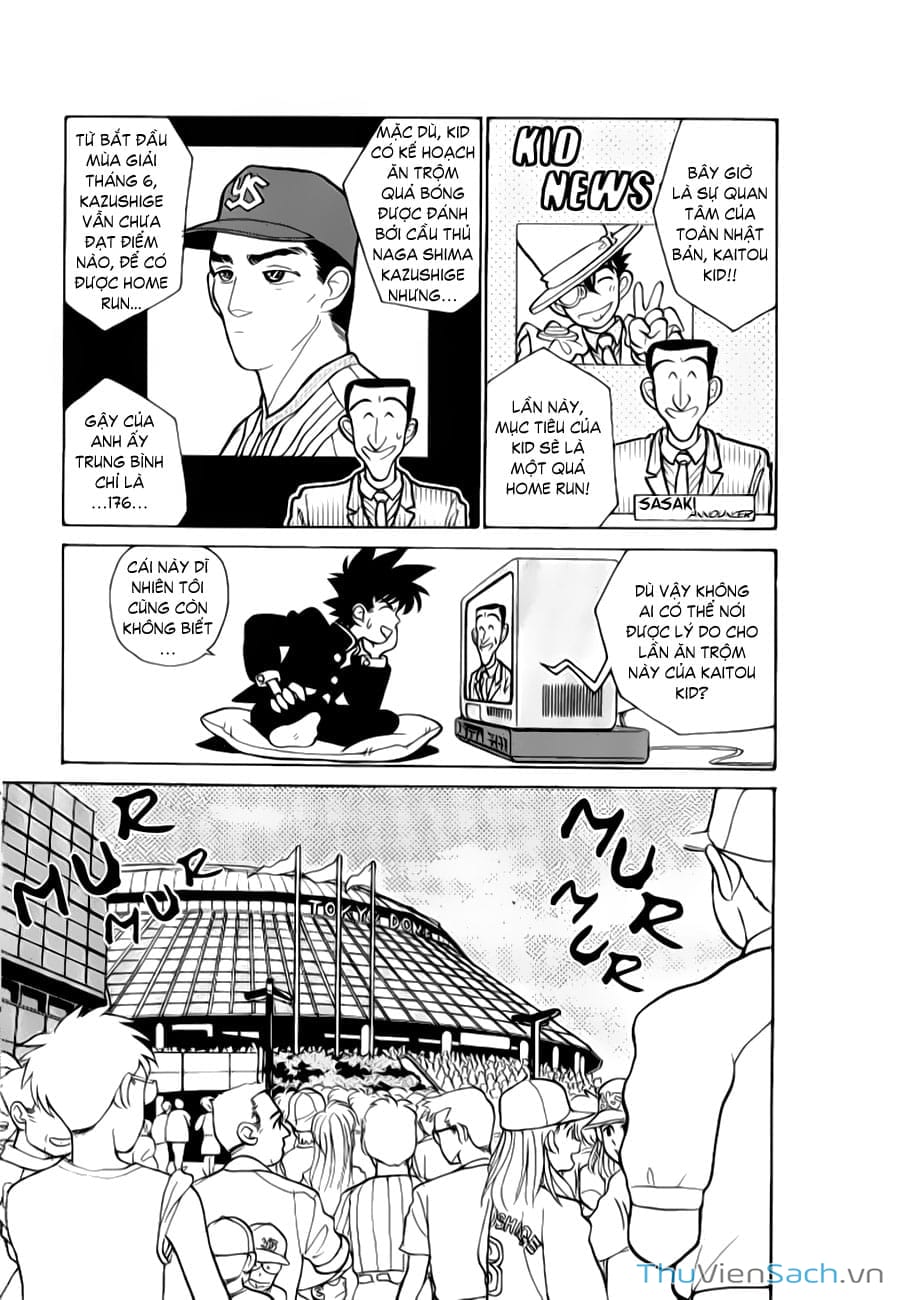 Truyện Tranh Siêu Đạo Chích Kid - Magic Kaito trang 4