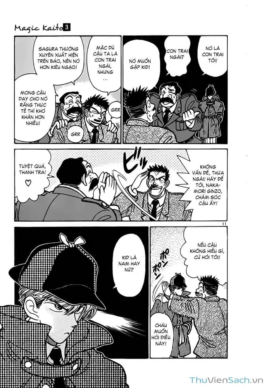 Truyện Tranh Siêu Đạo Chích Kid - Magic Kaito trang 4