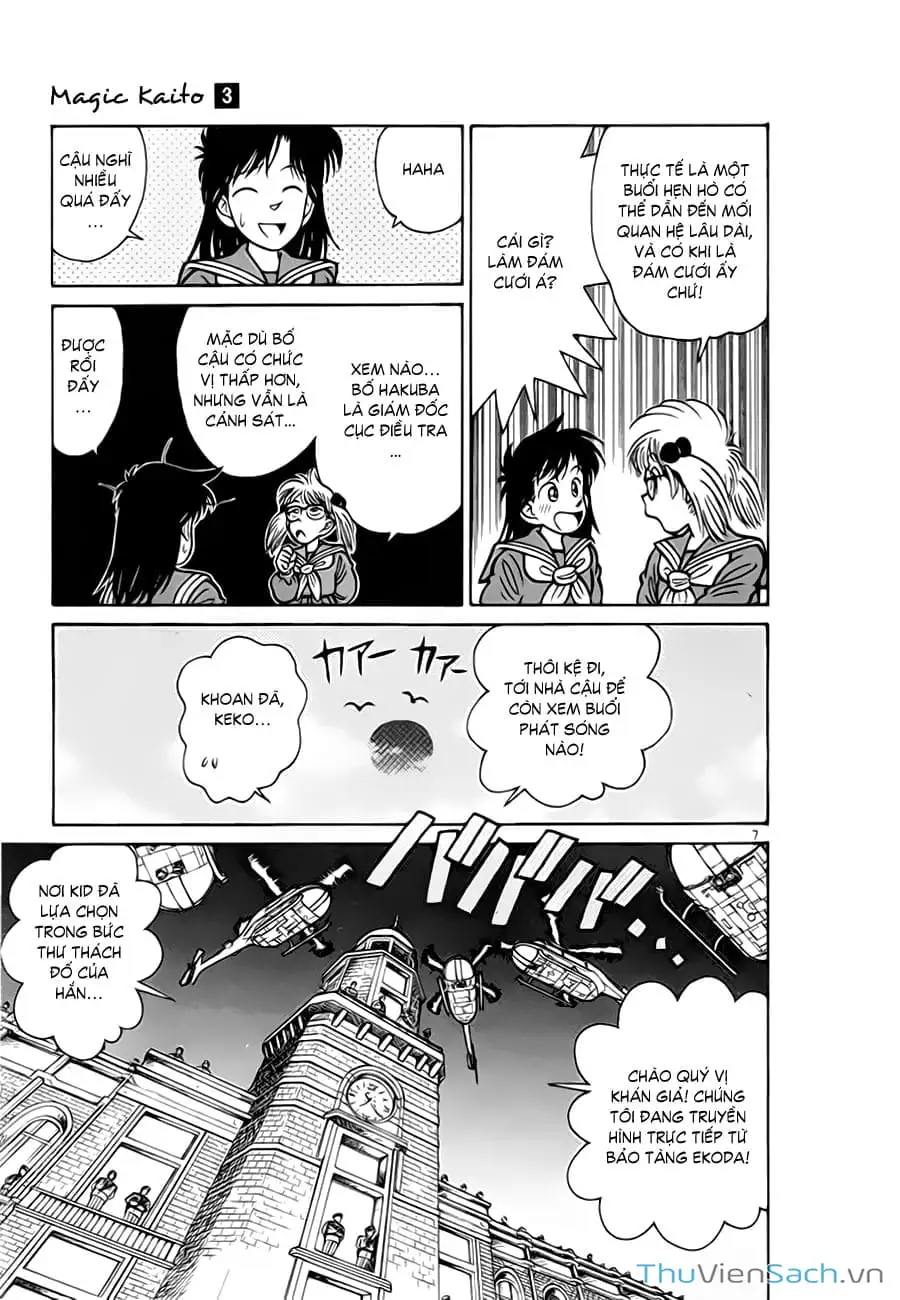Truyện Tranh Siêu Đạo Chích Kid - Magic Kaito trang 4