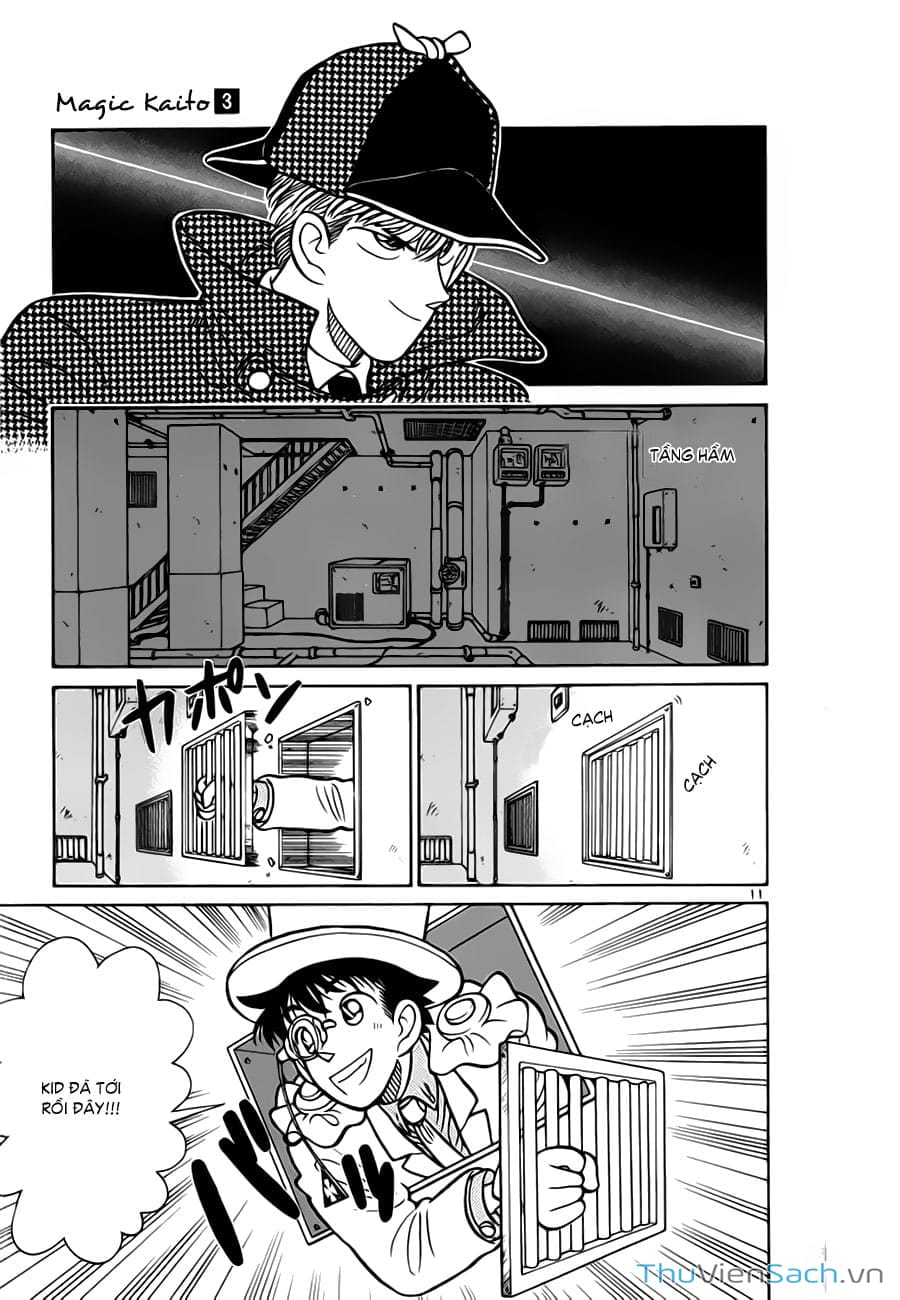 Truyện Tranh Siêu Đạo Chích Kid - Magic Kaito trang 4
