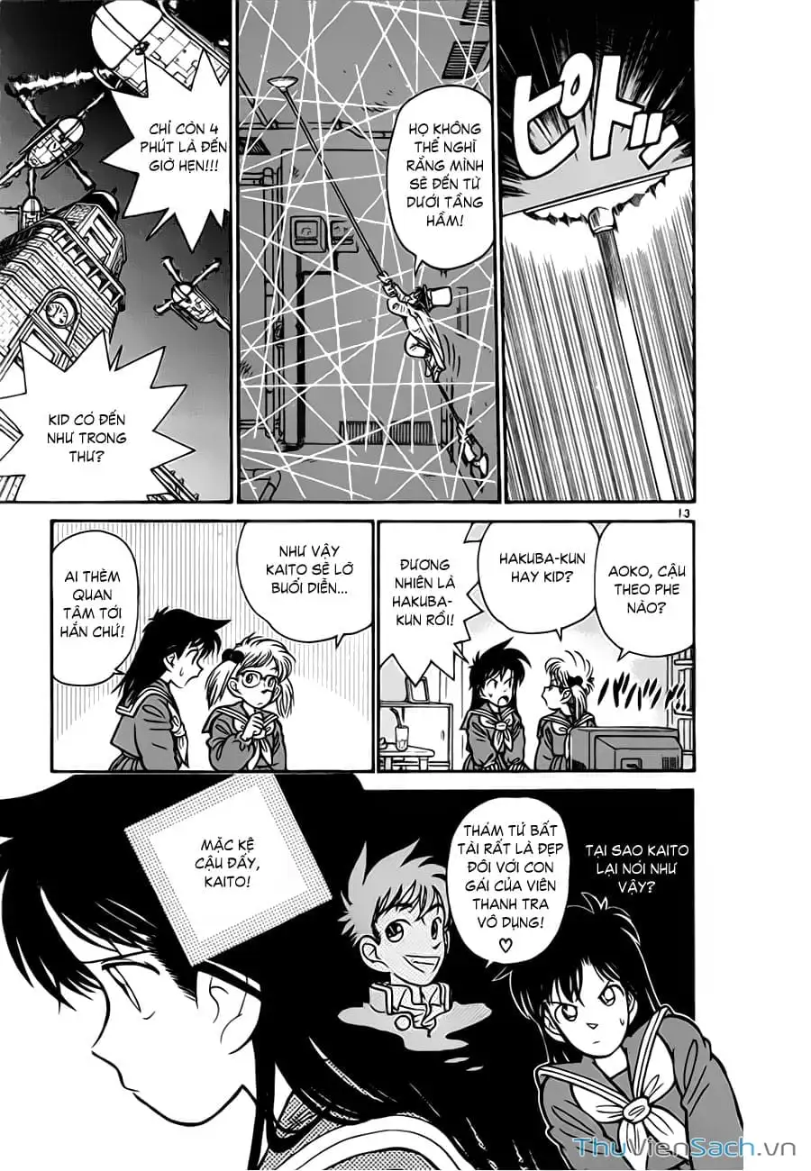 Truyện Tranh Siêu Đạo Chích Kid - Magic Kaito trang 4