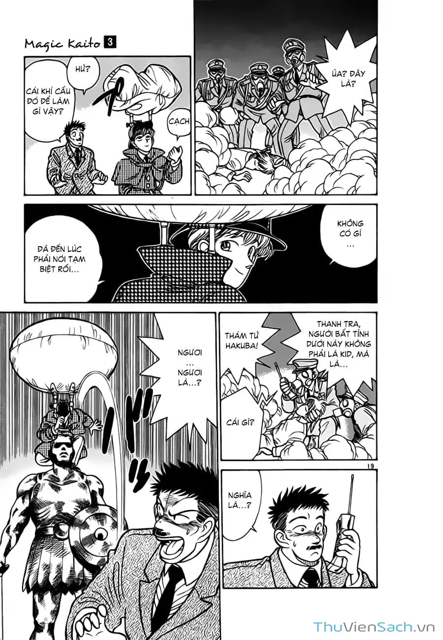 Truyện Tranh Siêu Đạo Chích Kid - Magic Kaito trang 4