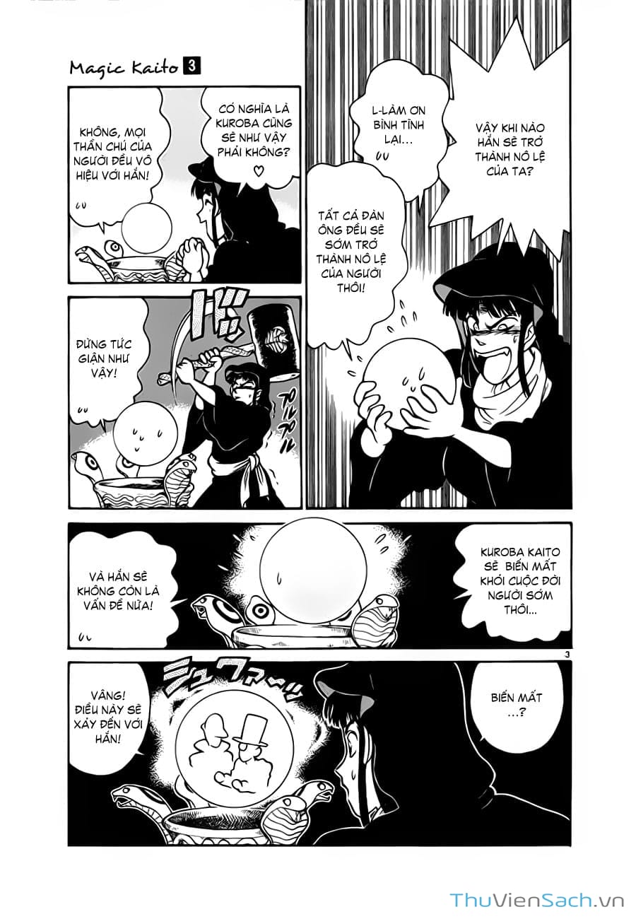 Truyện Tranh Siêu Đạo Chích Kid - Magic Kaito trang 4
