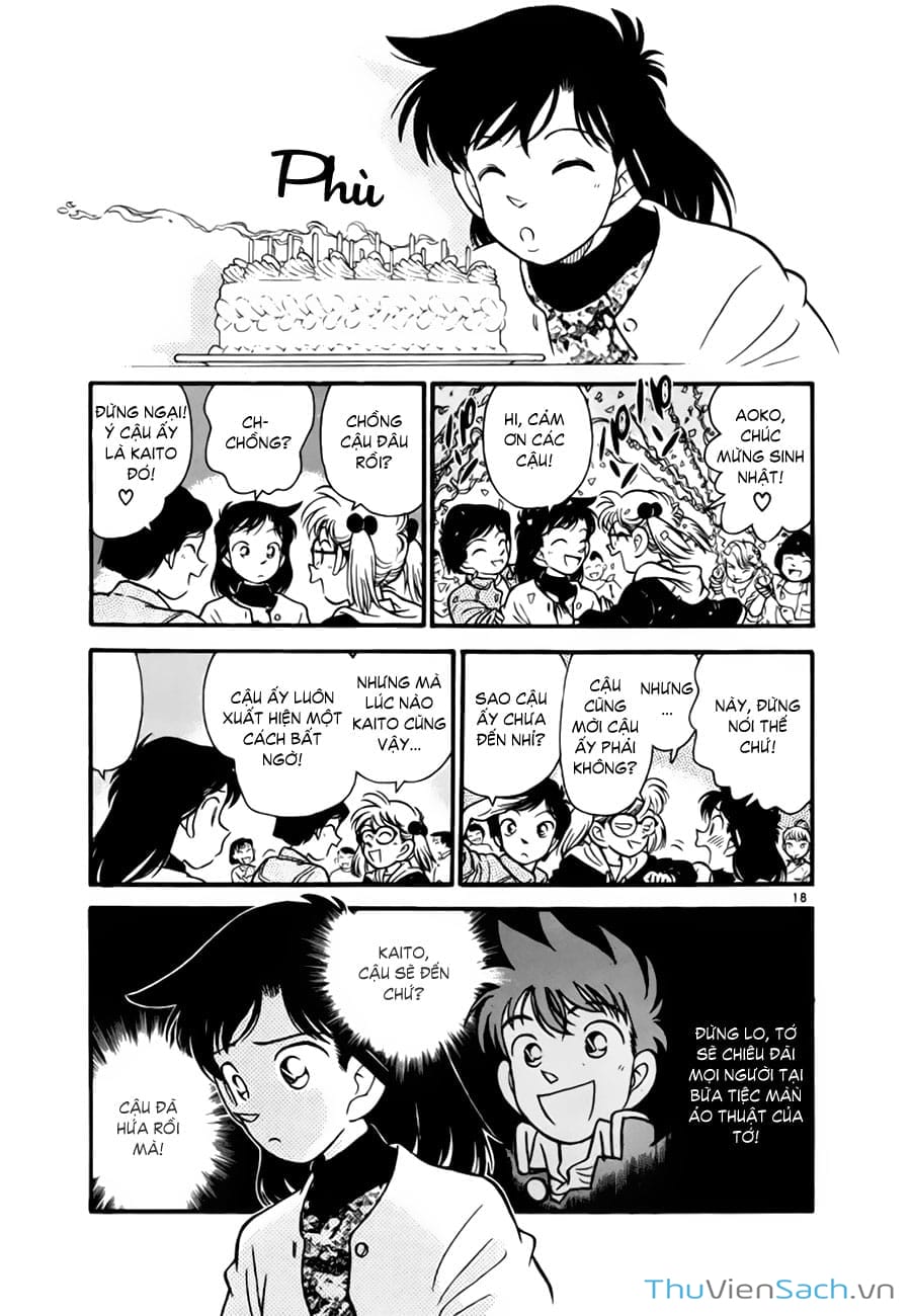 Truyện Tranh Siêu Đạo Chích Kid - Magic Kaito trang 4