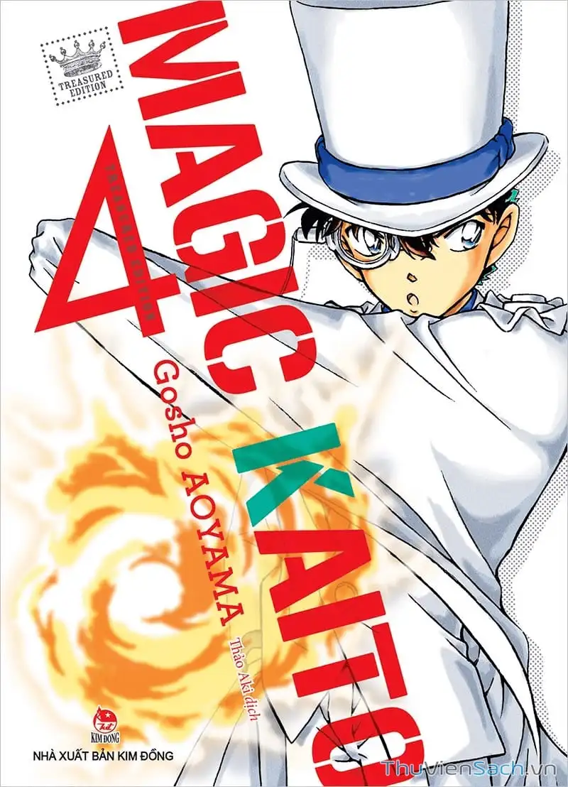 Truyện Tranh Siêu Đạo Chích Kid - Magic Kaito trang 4