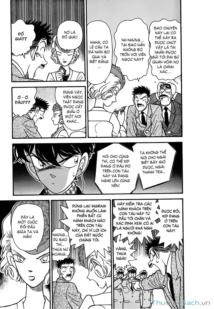 Truyện Tranh Siêu Đạo Chích Kid - Magic Kaito trang 4