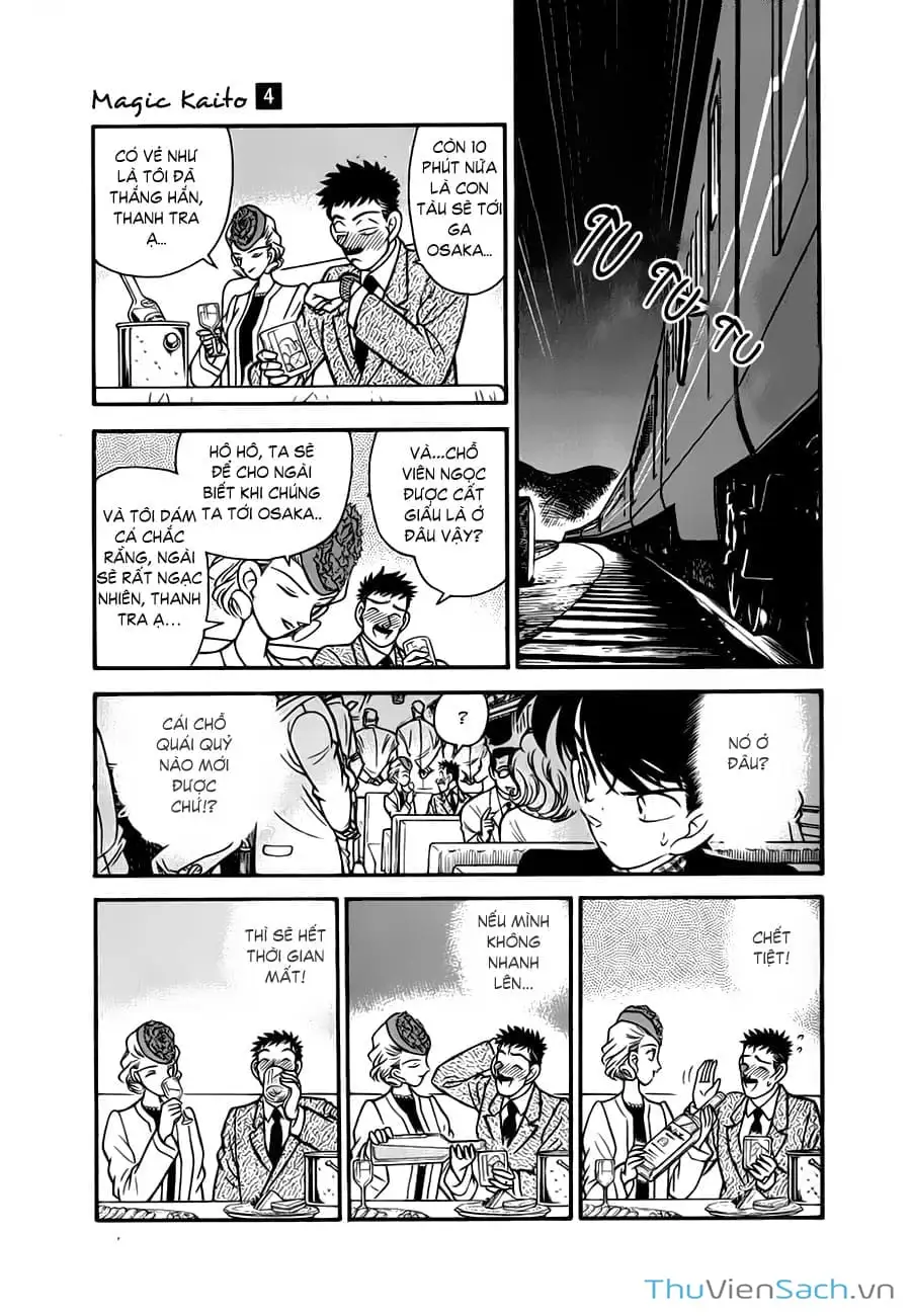 Truyện Tranh Siêu Đạo Chích Kid - Magic Kaito trang 4