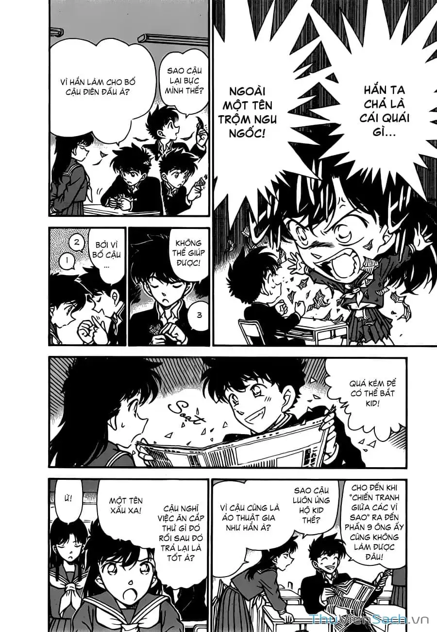 Truyện Tranh Siêu Đạo Chích Kid - Magic Kaito trang 4