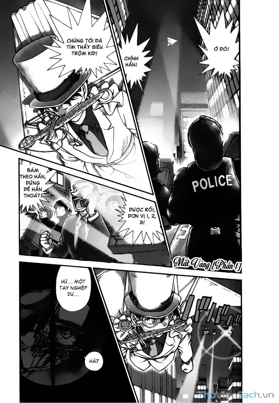 Truyện Tranh Siêu Đạo Chích Kid - Magic Kaito trang 4