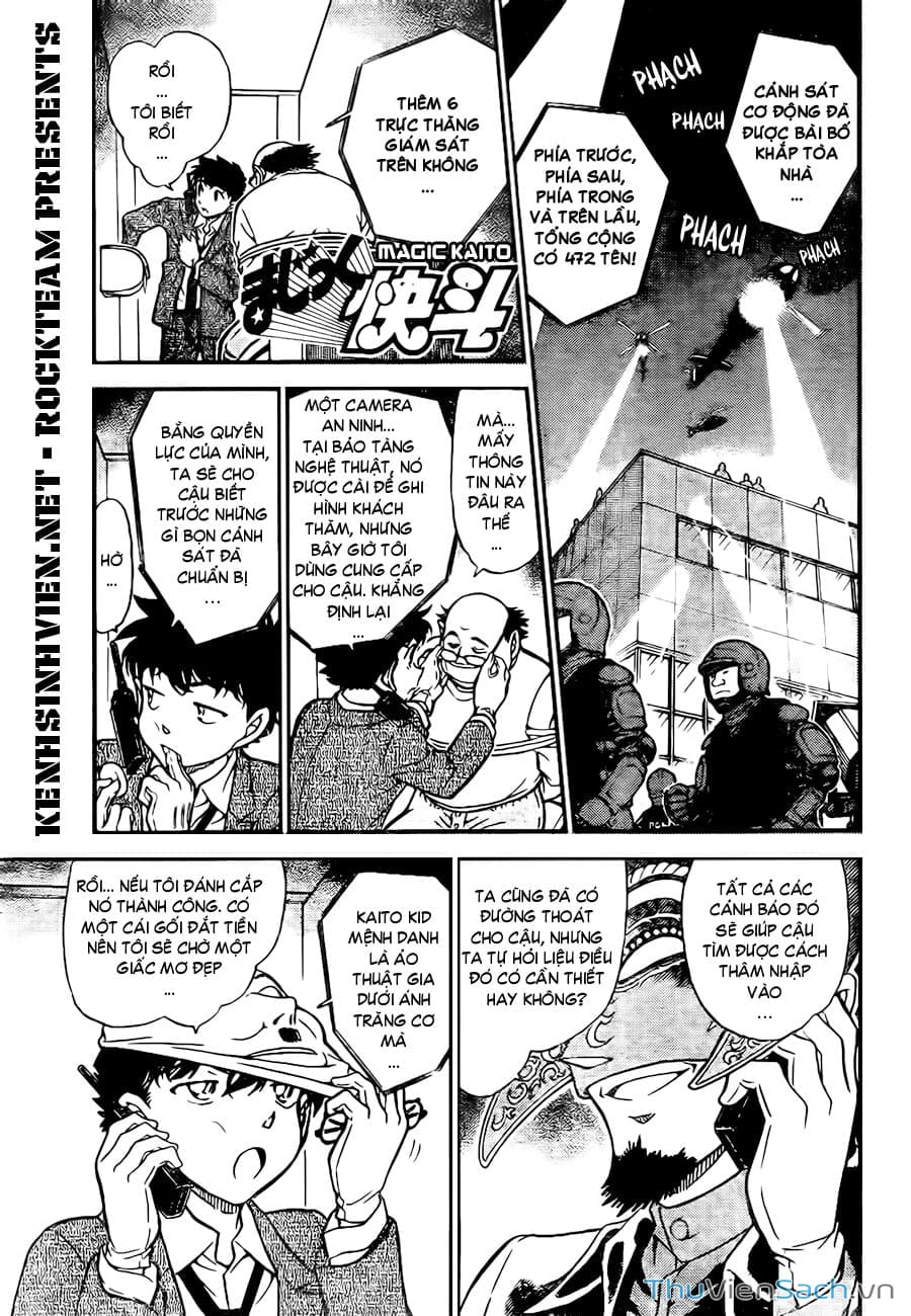 Truyện Tranh Siêu Đạo Chích Kid - Magic Kaito trang 4