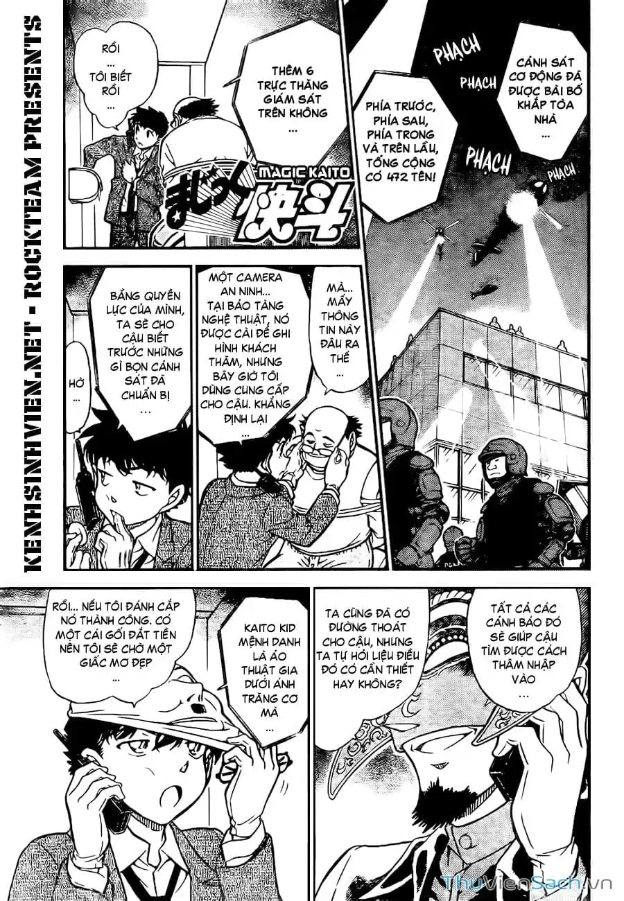 Truyện Tranh Siêu Đạo Chích Kid - Magic Kaito trang 4