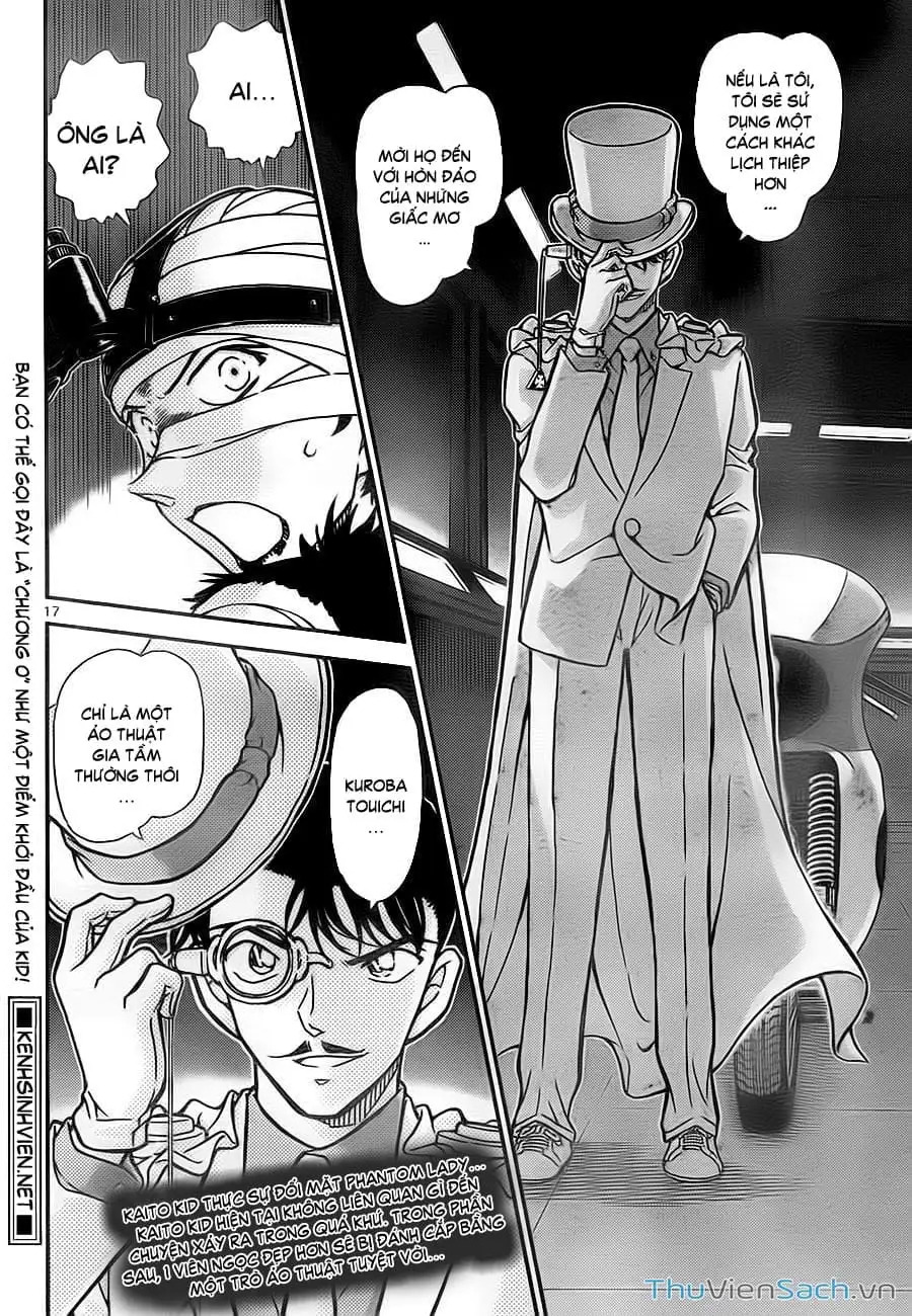 Truyện Tranh Siêu Đạo Chích Kid - Magic Kaito trang 4