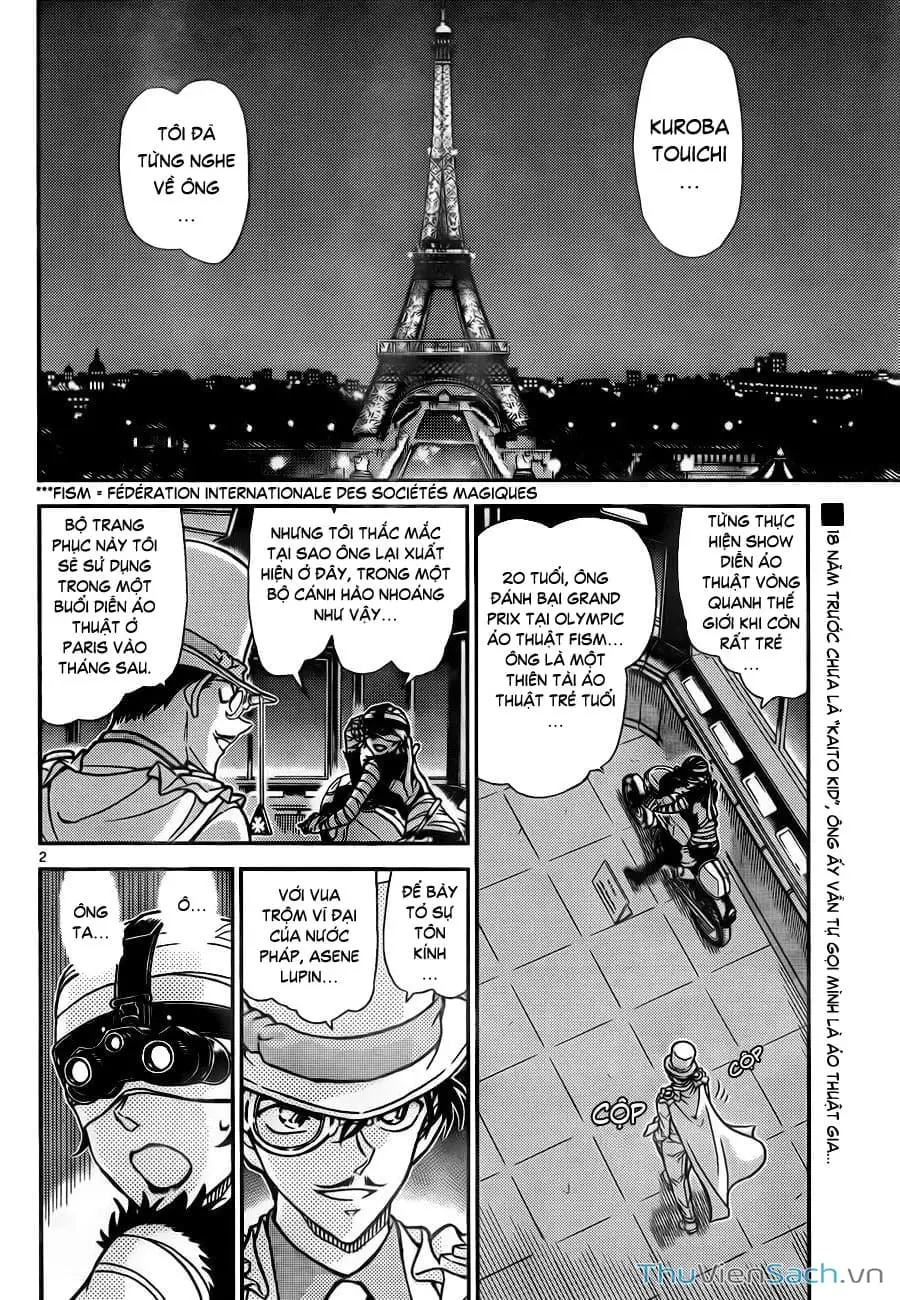 Truyện Tranh Siêu Đạo Chích Kid - Magic Kaito trang 4